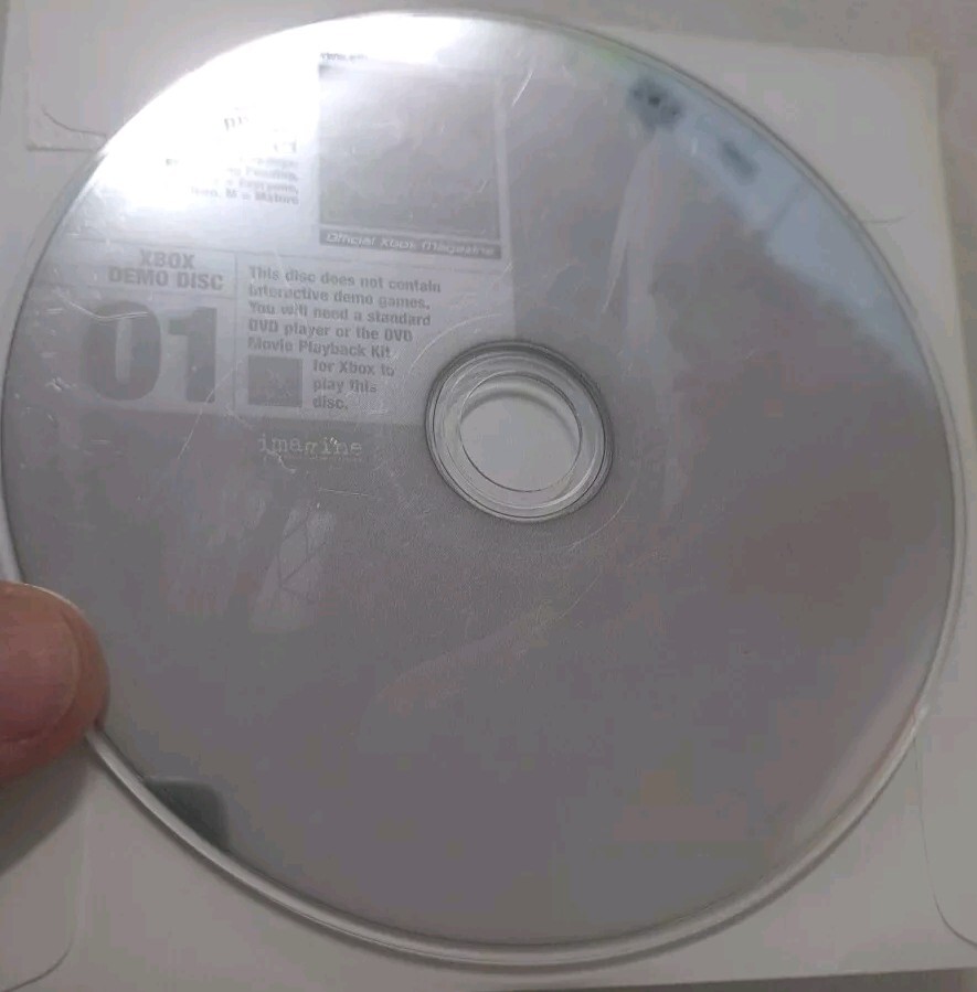 Official XBox Magazine Demo Game Disc #01 (Rare) | eBay