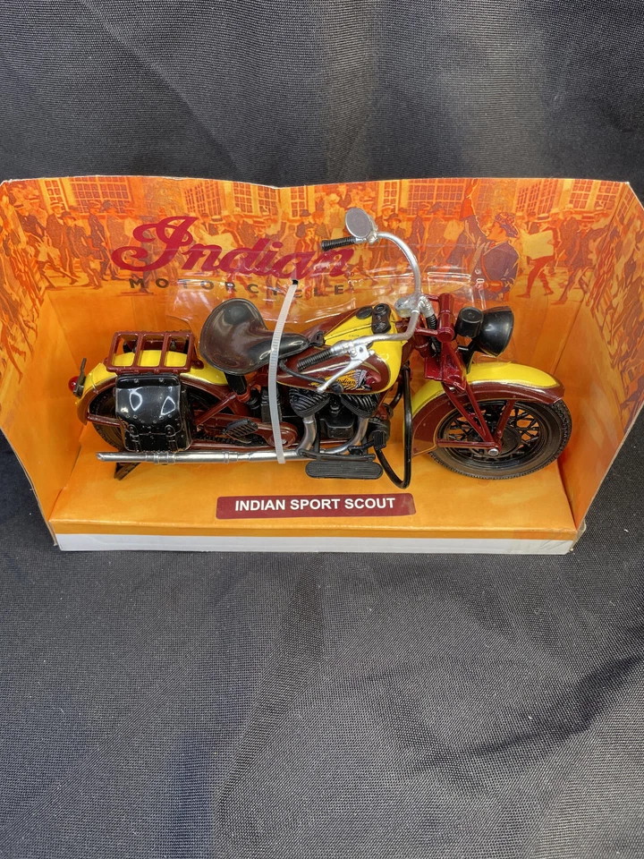 Nueva motocicleta Ray 1934 Indian Sport Scout 2017 1:12 Foto 2 de 4