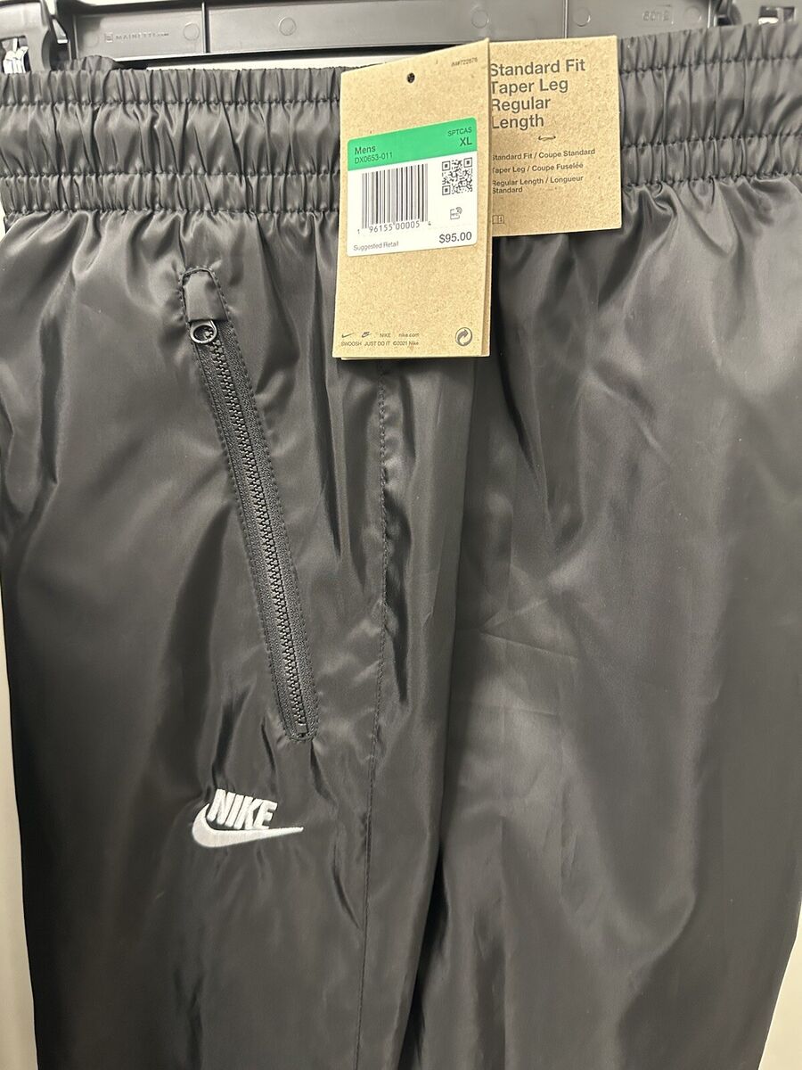 2-2025-NWT-Windrunner Woven Lined Joggers Pants Black Large 2-2025-NWT-Windrunner Woven Lined Joggers Pants Black Large