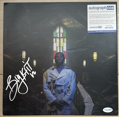 BIG KRIT SIGNED HIP HOP RAPPER 12x12 PHOTO - ACOA COA