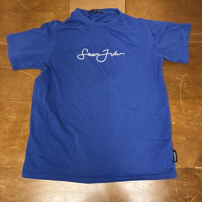 Sean John Shirt Womens 2 Blue Missguided Diddy Bad Boy Puffy Pdiddy Combs