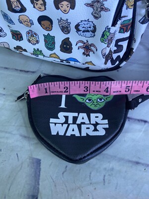 Star Wars Crew All Over Print Faux Leather Mini Backpack Bag With Coin Purse NEW Star Wars Crew All Over Print Faux Leather Mini Backpack Bag  main image 4