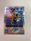 Patrick McCaw 2016-17 Donruss Optic RC Auto #7 WARRIORS Title Team Autograph