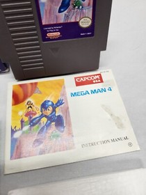 NES Mega Man 4 - Nintendo Entertainment System - complete in box CIB