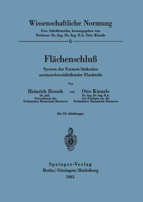 O. Kienzle (u. a.) | Flächenschluß | Taschenbuch | Deutsch (1983) | Paperback