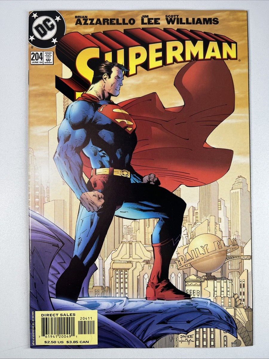 SUPERMAN コミック Superman #204 (2004) Jim Lee ~ DC Comics | eBay