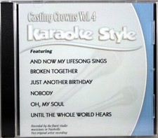 Casting Crowns Volume 4 Christian Karaoke Style NEW CD G Daywind 6 Songs