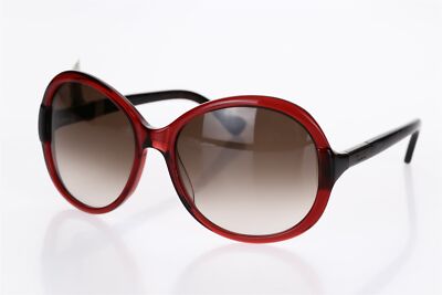 TODS Womens TO30 69F Burgundy Oversized 59mm Sunglasses 140947