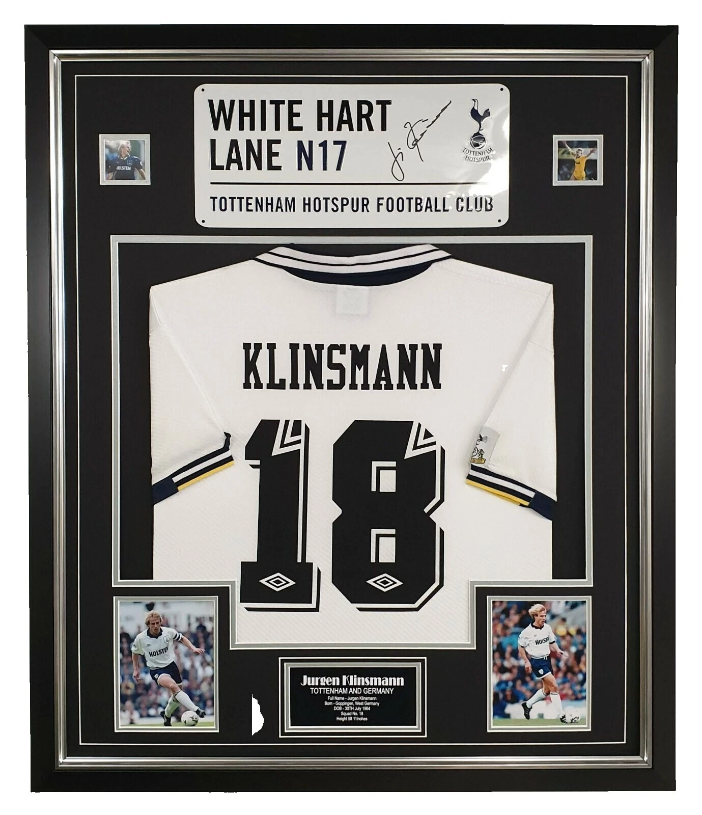 Jurgen Klinsmann / 2016 PANINI USA SOCCER / Silhouettes #/50 auto