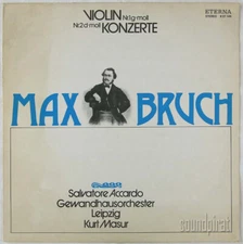 SALVATORE ACCARDO BRUCH VIOLIN CONCERTOS 1-2 ETERNA STEREO 827149 NM