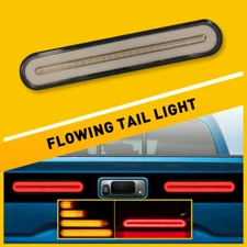 100LED Truck DRL Light Car LED Brake Bar Turn Flowing Signal Stop Tail Strip