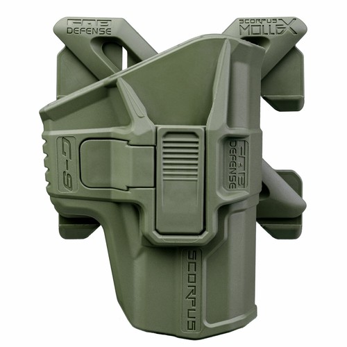 Fab Defense SCORPUS MX Lvl 2 Retention HOLSTER W/Swivel -All Models!- NEW - Picture 3 of 20
