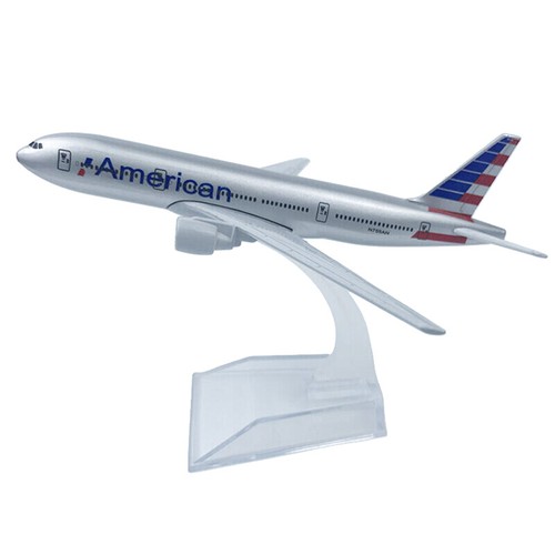 16CM Scale 1:400 Metal Airplane Replica American Boeing 777 Alloy Airplane Model - Zdjęcie 12 z 12