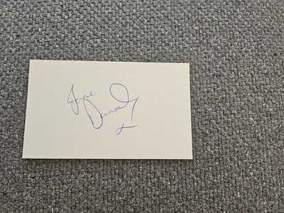 Jane Danson - Genuine Hand Signed Card - Coronation Street