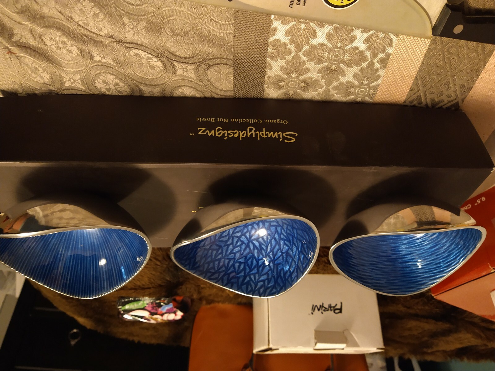 Simply Designz, Set of 3 Organic Nut Bowls eBay