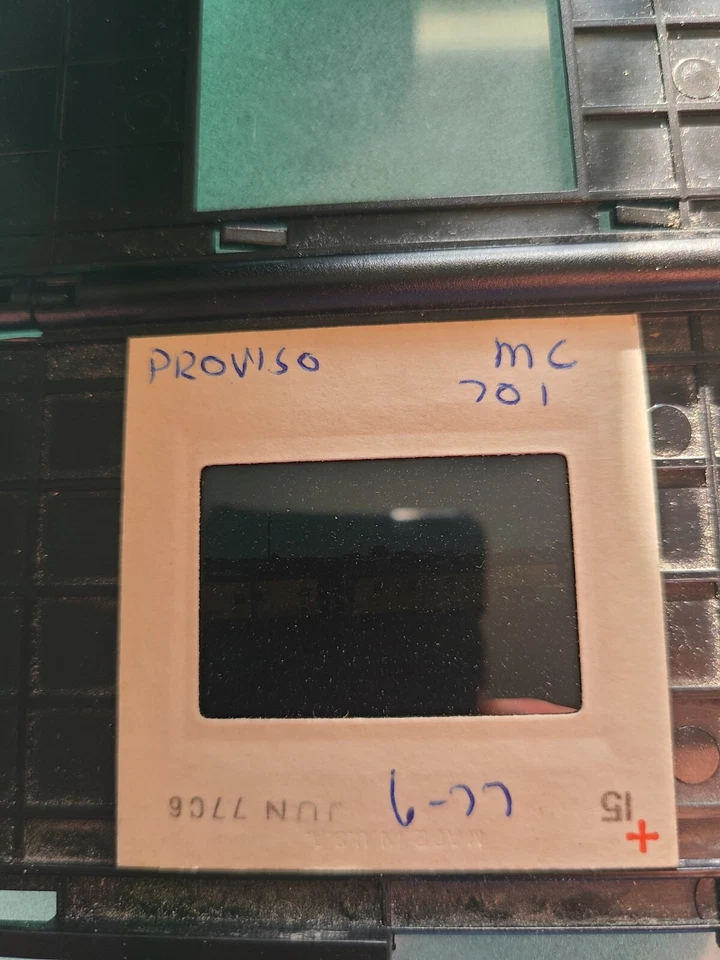 Original Slide Maine Central MC 701 Caboose Way Car Proviso ILL 6-77 (FP) - Imagem 2 de 2