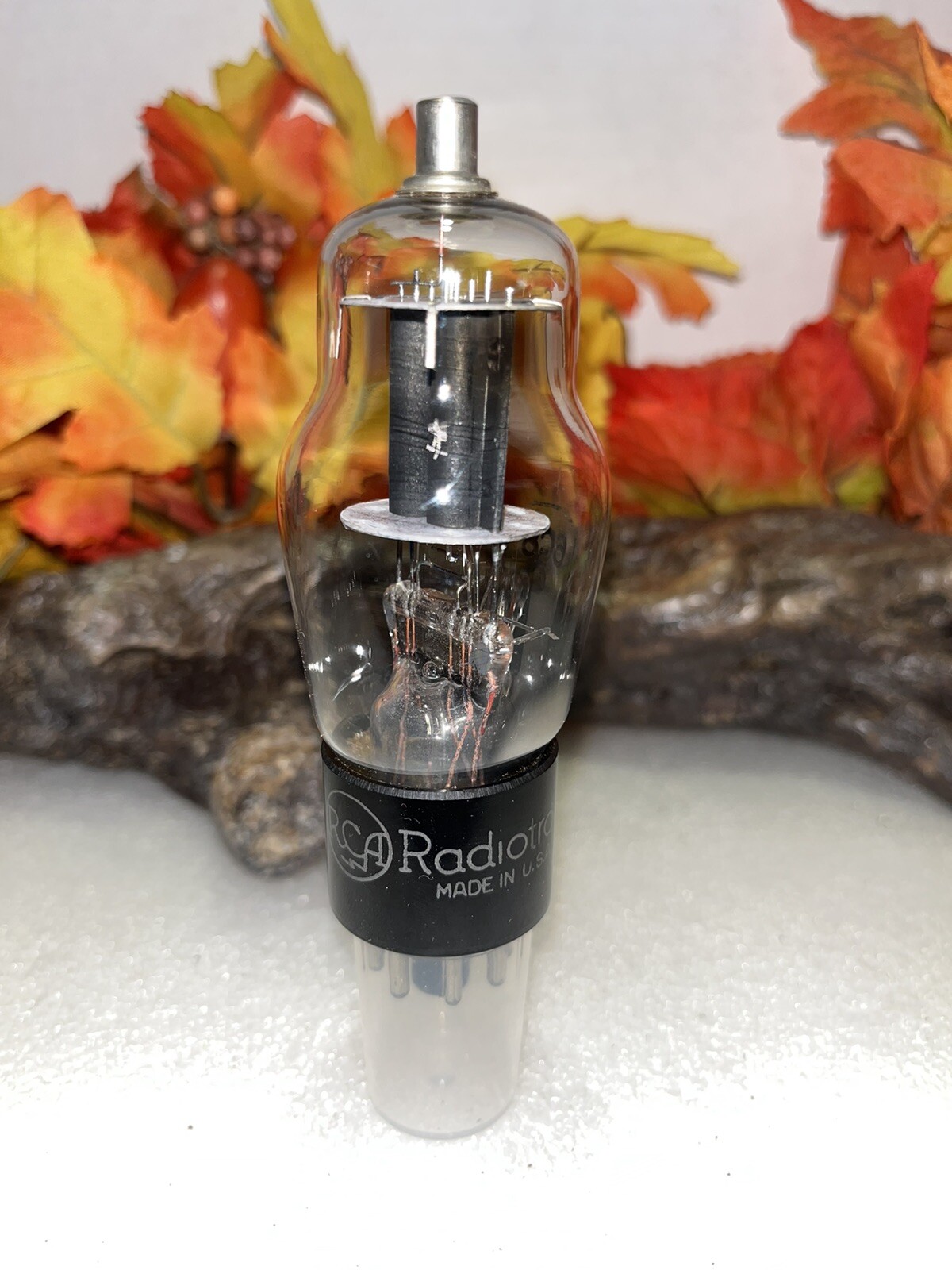 RCA 6C8G Black Plate Tested NOS Vacuum Tube for Enhanced Performance