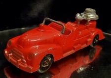 VINTAGE 1950s HUBLEY PUMPER FIRE TRUCK DIE CAST METAL TOY ALL ORIGINAL