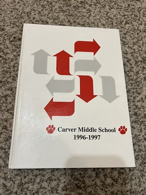 1996-1997 YEARBOOK CARVER MIDDLE SCHOOL ~ Dothan Alabama