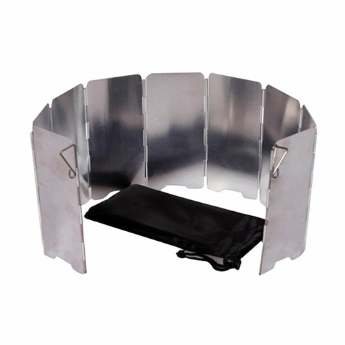 Foldable 9 Plates Camping Cookers Gas Stove Wind Shield Outdoor BBQ High Quality - Picture 2 of 8
