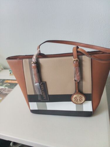Brown Women's Handbags Lather Fashion New with tags