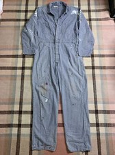 Vintage Angus Mfg. Co. HBT Work Shop Coverall Size Large - USA Made  
