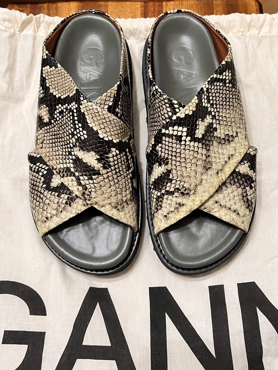 Snake effect hotsell sandals