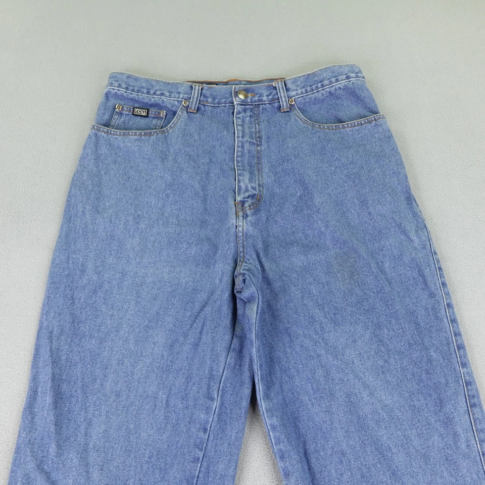Vintage Gotcha Jeans Mens 34x34 Blue Denim High Rise Skater Surfer Y2K Loose ^ - Image 2 of 4