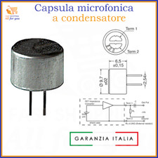 Capsula per x microfono microfonica a condensatore dinamica capsule microfoniche