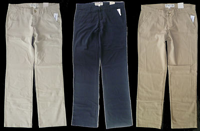 Womens AEROPOSTALE Basic Khaki Uniform Pants NWT #2028