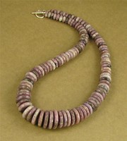 Charoite And Silver Necklace. Fine Silver, Designer Handmade. Charoite And Silver Necklace. Fine Silver, Designer Handmade.