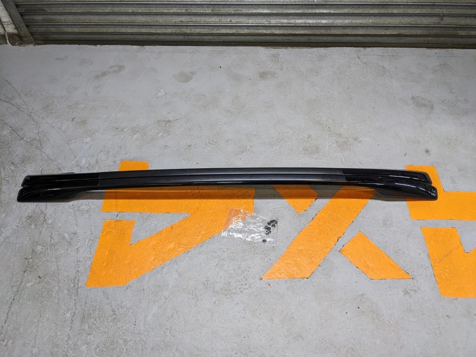 Hyundai Santa Fe MK2 2012 2,2 CRDI barras de techo barras de techo negro (leer descripción) Foto 2 de 4