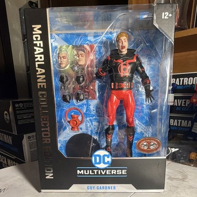 McFarlane Toys DC Multiverse Guy Gardner Red Lantern 7in Figure w/ Accessories