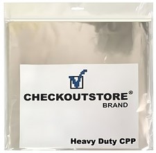 COS Clear Plastic CPP for 12" Vinyl 33 RPM Record ONLY INNER Sleeves 