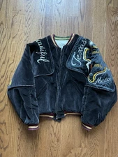 Kapital Texas Embroidered Quilted Pillow Jacket