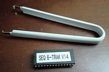 Sequential Circuits Six-Trak v14 EPROM Firmware Tauntek and Chip Puller Tool