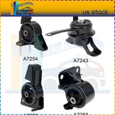 Fits 1999 2000 2001 Toyota For Corolla 1.8l Engine Motor Mount Kit Set