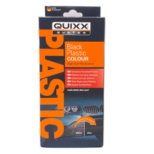 Quixx Polierset Kunststoff Schwarz 75ml schnell trocknend UV-beständig Reiniger