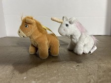 De Colección Precious Moments Tender Tails Peluche Gorro Caballo Unicornio Adornos Años 90 Pequeño