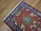 Bohemian Rug, Oushak Turkish Ushak Rug,Contemporary Design Rug 2x3.1 Ft — photo 8