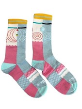 Bombas Disney Princess Adult Calf Socks Womens Sz Medium Cinderella Slipper New