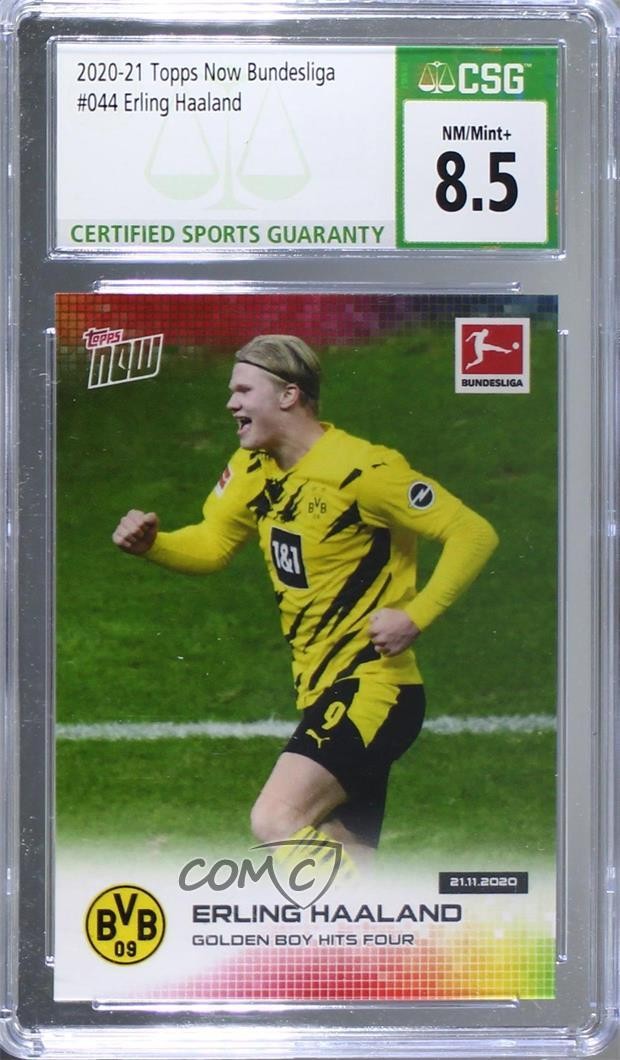 2020-21 Topps Now Bundesliga Online Exclusive English /2646 Erling Haaland 08c9