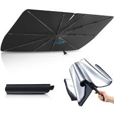 Windshield Sun Shade Umbrella Compatible with Chevy Silverado 1500 ... Fast Ship