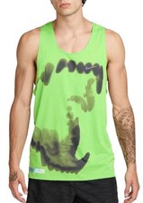 Nike Dri-FIT ADV Run Division Pinnacle Men's Tank Green DX0845-313 Sz M
