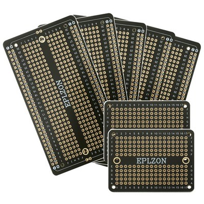 Prototype Board Lötbares Breadboard Doppelseitig Leiterplatte PCB Circuit Boa...