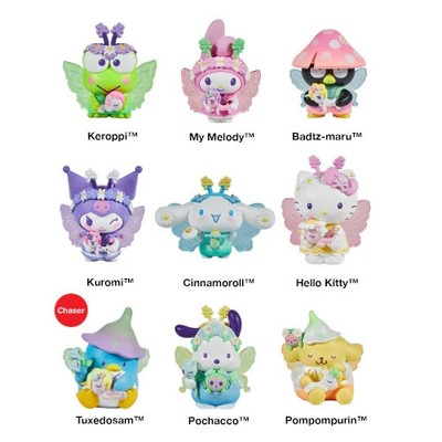 Sanrio Hello Kitty Friends Butterfly Garden Figure Series Tokidoki 3-Inch Mini-F