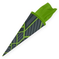 Itenga Geschwister SchultüTe Klein 35Cm Geometrie ZuckertüTe Geschenkverpackung