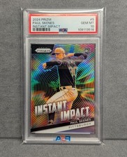 PAUL SKENES 2024 Panini Prizm Instant Impact Rookie ULTRA RARE SSP Insert #5
