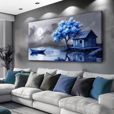 Canvas Wall Art For Living Room Large Wall Decor For Office Bedroom Decoratio...