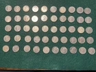 50 Canada Canadian Dimes Mixed Group Lot Some Silver Coins Estate 10 Cents